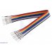 Pololu 4575 / 4576 / 4577 Ribbon Cable with Pre-Crimped Terminals 10-Color F-F / M-F / M-M 6" (15 cm)