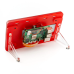 Pimoroni Pibow Frame for Raspberry Pi Touch Display 2 – Noir Black / Coupé Red