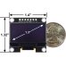 Pololu 3761 Graphical OLED Display: 128x64, 1.3", White Pixels, SPI, Black PCB