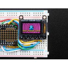 Adafruit 3533 0.96" 160x80 Color TFT Display w/ MicroSD Card Breakout - ST7735