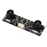 Waveshare 17742 Binocular Camera Module, Dual IMX219, 8 Megapixels, Applicable for Jetson Nano and Raspberry Pi, Stereo Vision, Depth Vision