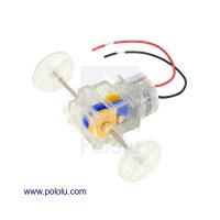 Pololu 2196 Tamiya 70203 Low-Current Motor Gearbox (3-Speed)