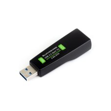 Waveshare 27688 USB TO 2.5G Ethernet Port Converter, High-Speed Networking, Driver-Free, Windows / macOS / Linux / Android Multi-system Support, 2.5G USB Ethernet Adapter