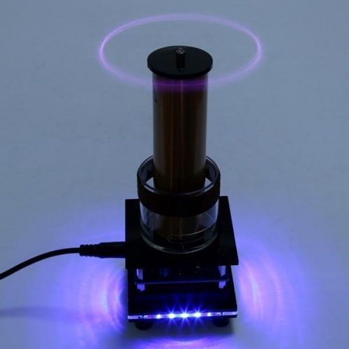Buy Singing Tesla Coil Music Kit Plasma Loudspeaker Wireless Transmission  Experiment Desktop Toy Model in India