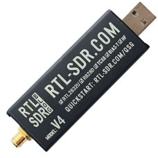 RTL-SDR Blog V4 R828D RTL2832U 1PPM TCXO SMA Software Defined Radio (Dongle Only) 