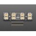 Adafruit 5296 LED Arcade Button 1x4 - STEMMA QT I2C Breakout - STEMMA QT / Qwiic