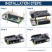 52Pi 2.5Gbps PCIe Network Adapter for Raspberry Pi 5