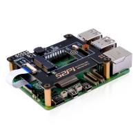 52Pi M01 PCIe M.2 E-Key NVMe SSD PCIe Peripheral Board for Raspberry Pi 5, Support M.2 E-Key NVMe SSD 2230/2242