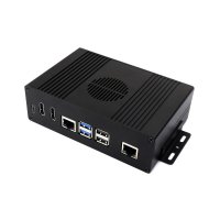 Waveshare 27831 / 27835 / 27833 Multi-functional All-in-one Mini-Computer Kit Designed for Raspberry Pi 5 (NOT included), Aluminum Alloy Case, Options for Inside PCIe adapter board