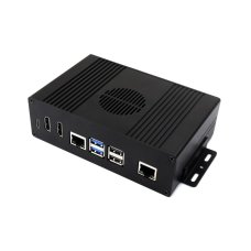 Waveshare 27831 / 27835 / 27833 Multi-functional All-in-one Mini-Computer Kit Designed for Raspberry Pi 5 (NOT included), Aluminum Alloy Case, Options for Inside PCIe adapter board