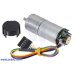 Pololu 4824 / 4825 Metal Gearmotor 25Dx67L mm LP 6V with 48 CPR Encoder