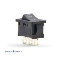 Buy Pololu 1405 Snap-Action Switch with 15.6mm Bump Lever: 3-Pin, SPDT, 5A  in India