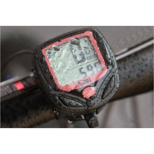 bicycle speedometer with light