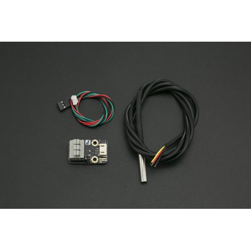 Waterproof DS18B20-Compatible Temperature Sensor with Resistor