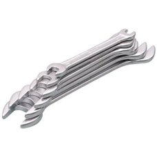 Spanner Set Double Ended Open Jaw - 8 Pcs